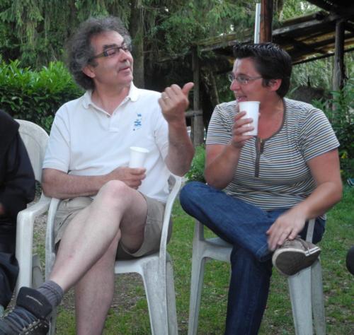 Coco et Marc (supporter du mardi soir!)