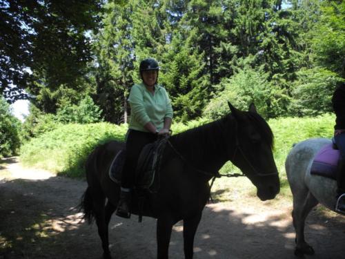 Rando à St-Genest Mx avec Marine et Françoise les 9 et 10 juillet